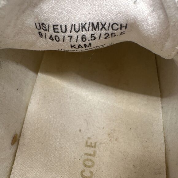 Kenneth Cole New York Kam Lace-up Sneaker White (Women’s) Sz 9M UK 7, EU 40 - Picture 8 of 14